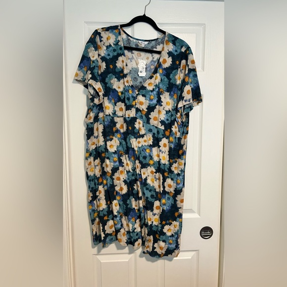 Floral Dress - Size 3x - Picture 1 of 6
